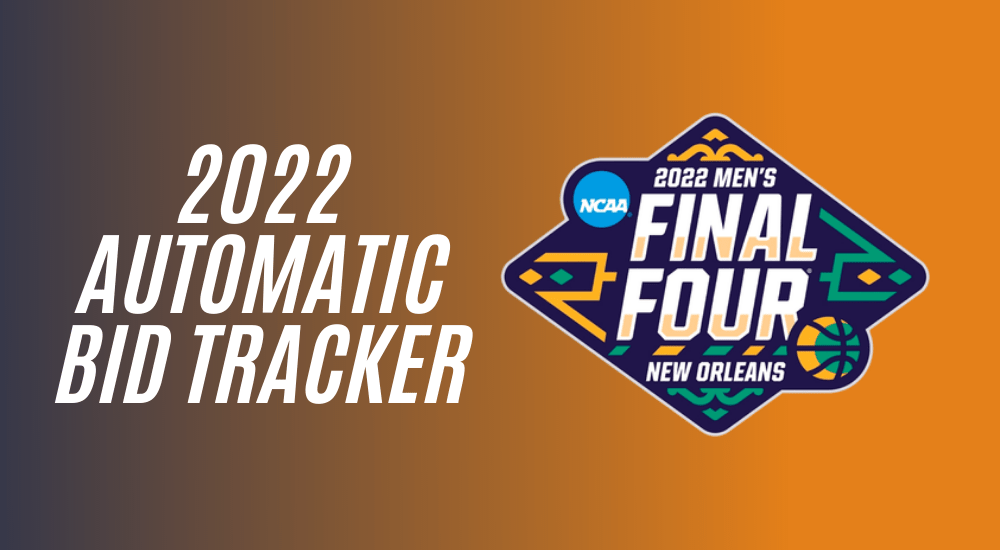 2022 NCAA Tournament Automatic Bid Tracker Slackie Brown Sports & Culture